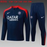 Bambino Felpa Allenamento PSG 2025/2026 Blu 5