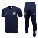 Maglia Italia Set Completo 2023/2024 Blu