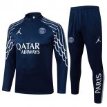Felpa Allenamento PSG 2025/2026 Blu 3