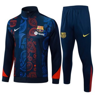 Giacca Barcellona 2025/2026 Blu Rosso 2 Giacca Barcellona 2025/2026 Blu Rosso 2