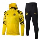 Felpa Cappuccio Borussia Dortmund 2021/2022 Giallo