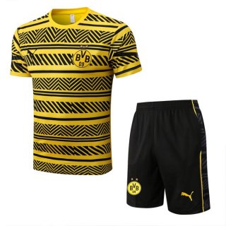 Maglia Formazione Borussia Dortmund Set Completo 2022-2023 Giallo Maglia Formazione Borussia Dortmund Set Completo 2022-2023 Giallo