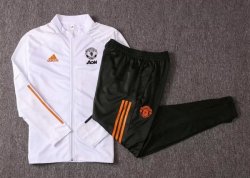 Giacca Manchester United 2020/2021 Bianco Nero Arancione