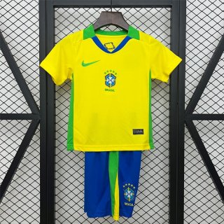 Maglia Brasile Prima Bambino 2025 Maglia Brasile Prima Bambino 2025