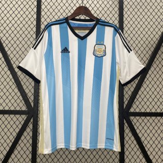 Thailandia Maglia Argentina Primera Retro 2014 Thailandia Maglia Argentina Primera Retro 2014