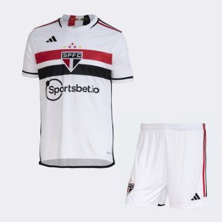 Maglia Sao Paulo Prima Bambino 2023/2024 Maglia Sao Paulo Prima Bambino 2023/2024