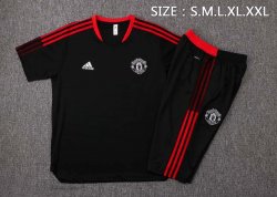 Formazione Manchester United Set Completo 2022 Nero Rosso