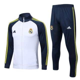 Giacca Real Madrid 2022/2023 Bianco Blu Giacca Real Madrid 2022/2023 Bianco Blu