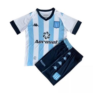 Maglia Racing Club Prima Bambino 2021/2022 Blu Bianco Maglia Racing Club Prima Bambino 2021/2022 Blu Bianco