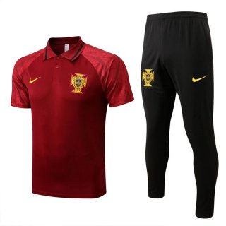 Polo Portogallo Set Completo 2022-2023 Rosso Polo Portogallo Set Completo 2022-2023 Rosso