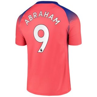Maglia Chelsea NO.9 Abraham Terza 2020/2021 Arancione Maglia Chelsea NO.9 Abraham Terza 2020/2021 Arancione