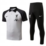 Polo Liverpool Set Completo 2022-2023 Bianco