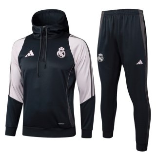 Felpa Cappuccio PSG 2025/2026 Grigio Rosa