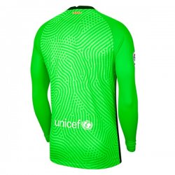 Thailandia Maglia Barcellona Portiere ML 2020/2021 Verde