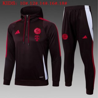 Bambino Felpa Cappuccio Bayern Monaco 2025/2026 Rosso 5 Bambino Felpa Cappuccio Bayern Monaco 2025/2026 Rosso 5