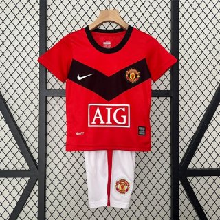 Maglia Manchester United Prima Retro Bambino 2009 2010 Maglia Manchester United Prima Retro Bambino 2009 2010