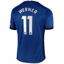 Maglia Chelsea NO.11 Werner Prima 2020/2021 Blu