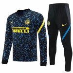 Giacca Inter Milan 2020/2021 Blu Giallo Giacca Inter Milan 2020/2021 Blu Giallo