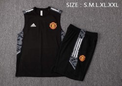 Maglia Manchester United Senza Maniche 2022 Nero