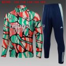 Bambino Felpa Allenamento Arsenal 2025/2026 Verde Rosso