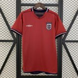 Maglia England Seconda Retro 2002
