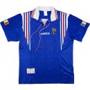 Thailandia Maglia Francia Prima Retro 1996 Blu