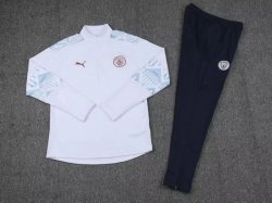 Giacca Manchester City 2020/2021 Bianco Blu