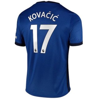 Maglia Chelsea NO.17 Kovacic Prima 2020/2021 Blu Maglia Chelsea NO.17 Kovacic Prima 2020/2021 Blu