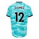 Maglia Liverpool NO.12 Gomez Seconda 2020/2021 Blu