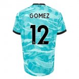 Maglia Liverpool NO.12 Gomez Seconda 2020/2021 Blu