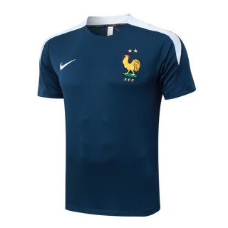 Maglia Formazione Francia 2024/2025 Blu Bianco Maglia Formazione Francia 2024/2025 Blu Bianco