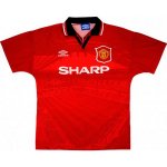 Thailandia Maglia Manchester United Prima Retro 1994 1996 Rosso Thailandia Maglia Manchester United Prima Retro 1994 1996 Rosso