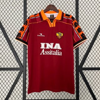 Thailandia Maglia AS Roma Prima Retro 1998 1999 Thailandia Maglia AS Roma Prima Retro 1998 1999