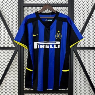 Thailandia Maglia Inter Milan Prima Retro 2002 2003 Thailandia Maglia Inter Milan Prima Retro 2002 2003