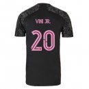 Maglia Real Madrid Terza NO.20 Vini Jr. 2020/2021 Nero