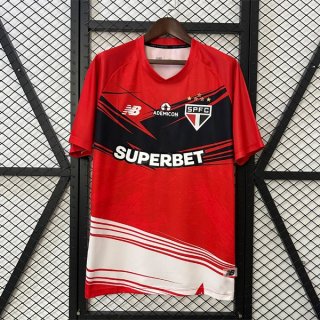 Thailandia Maglia Sao Paulo Pre-Match 2025/2026 Rosso