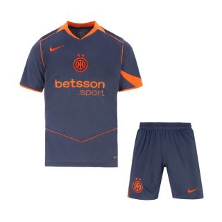 Maglia Inter Milan Terza Bambino 2025/2026