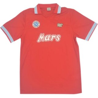 Thailandia Maglia Napoli Terza Retro 1988 1989 Rosso Thailandia Maglia Napoli Terza Retro 1988 1989 Rosso