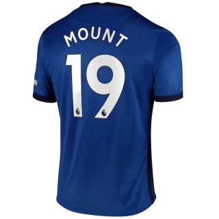 Maglia Chelsea NO.19 Mount Prima 2020/2021 Blu