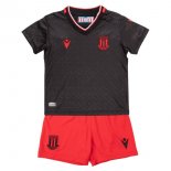 Maglia Stoke City Seconda Bambino 2022/2023 Nero