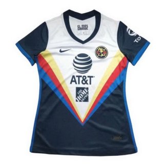Maglia Club América Seconda Donna 2020/2021 Bianco Maglia Club América Seconda Donna 2020/2021 Bianco