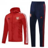 Giacca a vento Arsenal Set Completo 2020/2021 Rosso