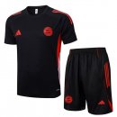 Maglia Formazione Bayern Monaco Set Completo 2025/2026 Nero 3