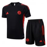 Maglia Formazione Bayern Monaco Set Completo 2025/2026 Nero 3