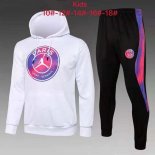 Bambino Felpa Cappuccio Paris Saint Germain 2022 Bianco Rosa