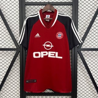 Thailandia Maglia Bayern Monaco Prima Retro 2001-2002 Thailandia Maglia Bayern Monaco Prima Retro 2001-2002