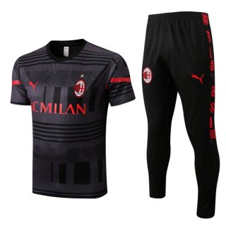 Maglia AC Milan Set Completo 2022-2023 Grigio Maglia AC Milan Set Completo 2022-2023 Grigio