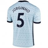 Maglia Chelsea NO.5 Jorginho Seconda 2020/2021 Blu