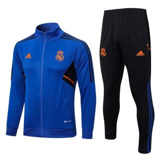 Giacca Real Madrid 2022/2023 Blu Nero Giacca Real Madrid 2022/2023 Blu Nero