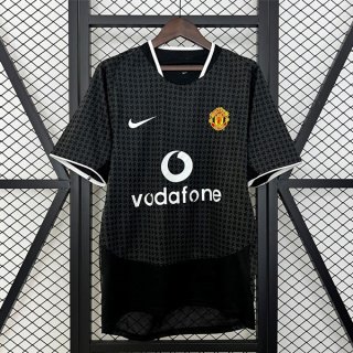Thailandia Maglia Manchester United Seconda Retro 2003-2005 Thailandia Maglia Manchester United Seconda Retro 2003-2005